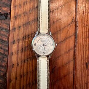 Coach Watch off-white